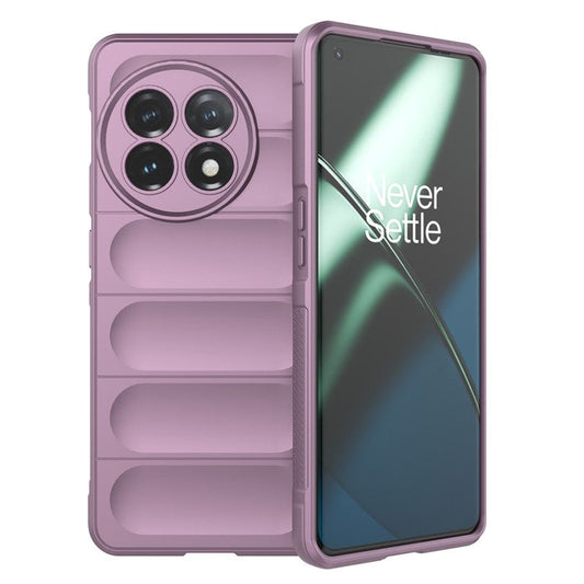 For OnePlus 11 5G Anti-scratch TPU Phone Case Rugged Back Protective Cell Phone Cover - Light Purple