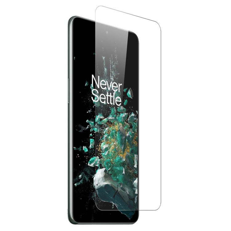 NORTHJO For OnePlus 10T 5G / Ace Pro 5G TPU Case Phone Cover + HD Clear Tempered Glass Screen Protector - Transparent