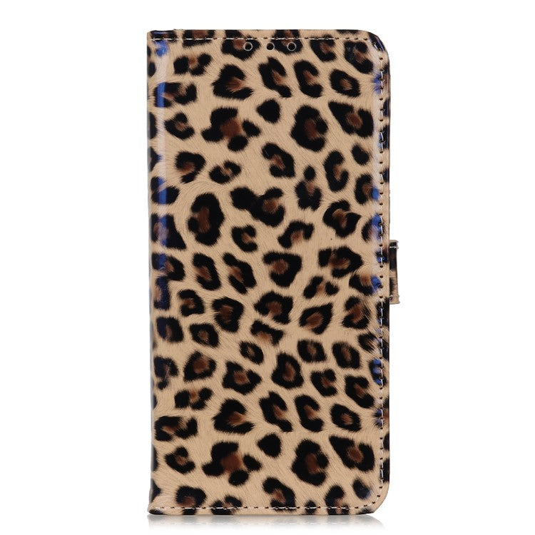 Flip Leather Phone Case For OnePlus Ace 2 5G / 11R 5G , Leopard Pattern Anti-fall Phone Cover with Wallet Stand