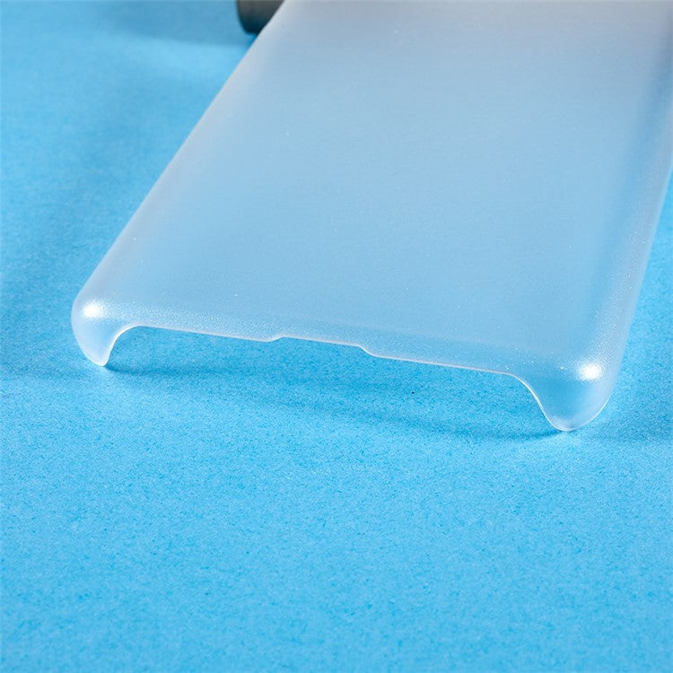 For OnePlus Ace 2 5G / 11R 5G Rubberized Hard PC Phone Case Anti-Scratch Back Phone Cover - Transparent