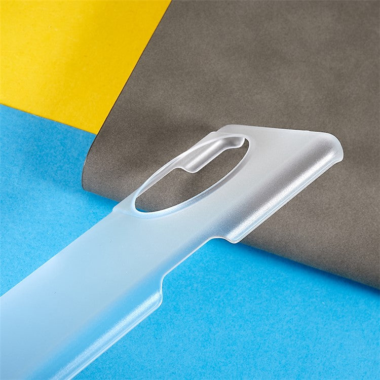 For OnePlus Ace 2 5G / 11R 5G Rubberized Hard PC Phone Case Anti-Scratch Back Phone Cover - Transparent