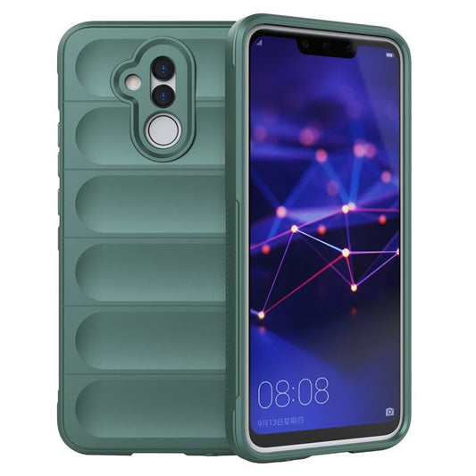 For Huawei Mate 20 Lite TPU Back Protector Phone Case Anti-fall Rugged Cell Phone Cover - Green