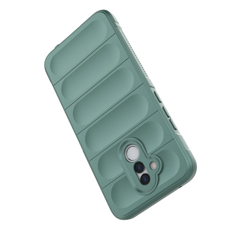 For Huawei Mate 20 Lite TPU Back Protector Phone Case Anti-fall Rugged Cell Phone Cover - Green