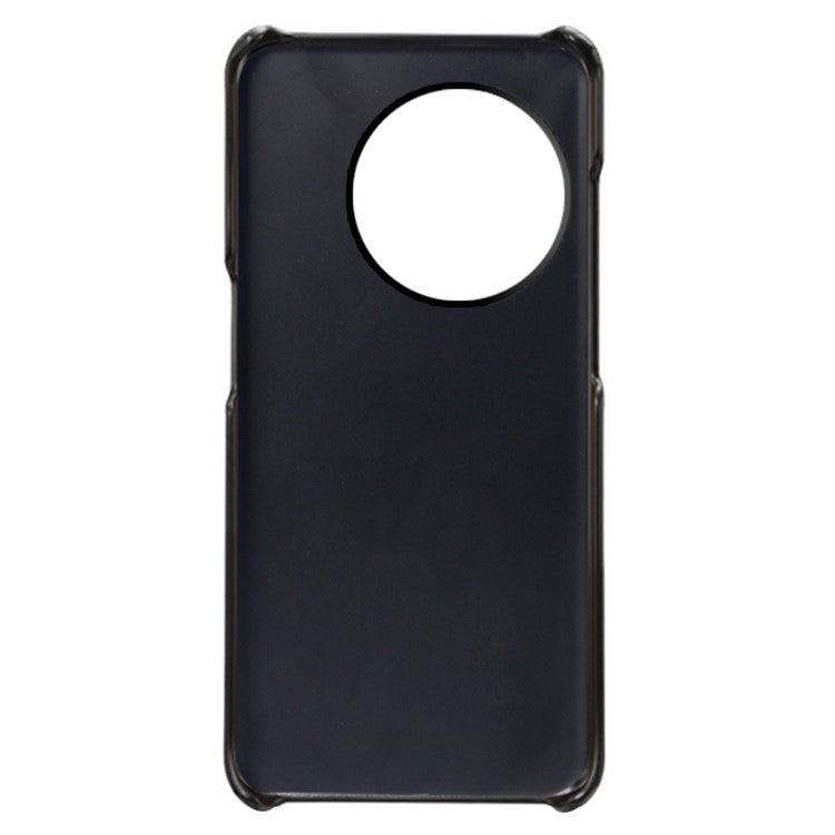 For OnePlus 11R 5G / Ace 2 5G Anti-scratch PU Leather+PC Mobile Phone Case Calf Texture Cell Phone Cover - Black