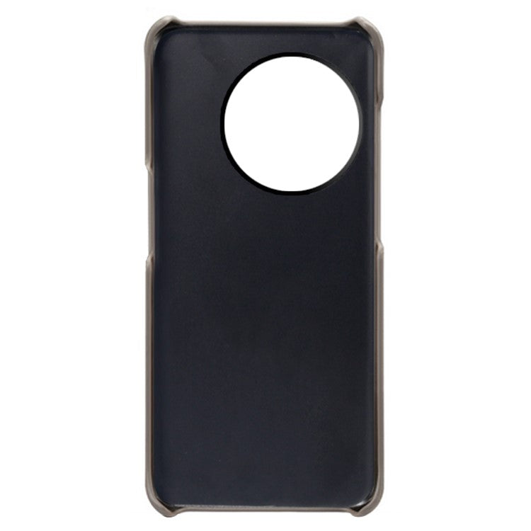 For OnePlus 11R 5G / Ace 2 5G Anti-scratch PU Leather+PC Mobile Phone Case Calf Texture Cell Phone Cover - Grey