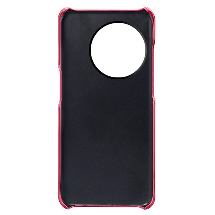 For OnePlus 11R 5G / Ace 2 5G Anti-scratch PU Leather+PC Mobile Phone Case Calf Texture Cell Phone Cover - Rose