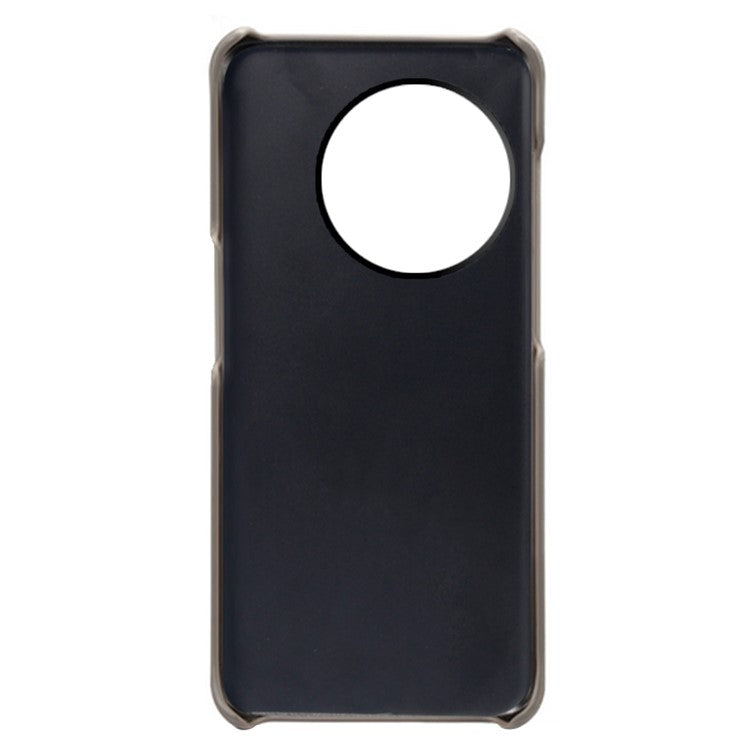 Phone Case for OnePlus Ace 2 5G / 11R 5G , PC+PU Leather Phone Cover Shell with 2 Card Slots - Grey