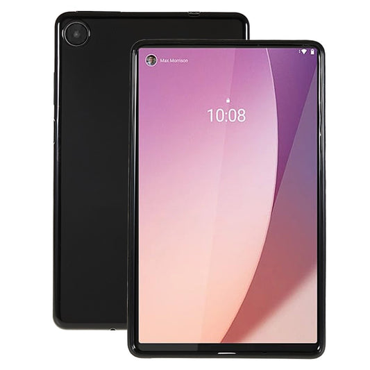 For Lenovo Tab M8 (4th Gen) 2024 TB-301XU / M8 (4th Gen) 2023 TB-300FU Matte Tablet Case TPU Soft Skin Protective Cover - Black