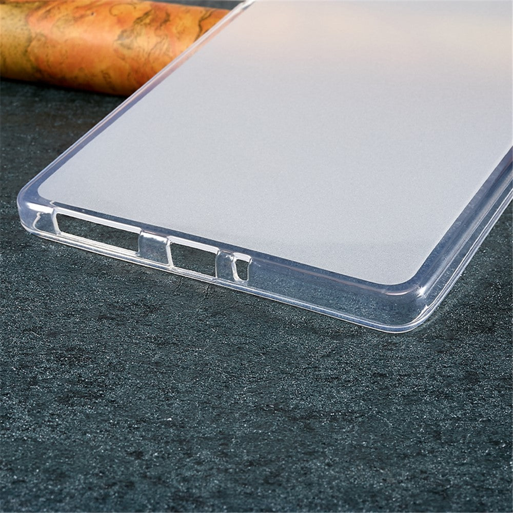 For Lenovo Tab M8 (4th Gen) 2024 TB-301XU / M8 (4th Gen) 2023 TB-300FU Matte Tablet Case TPU Soft Skin Protective Cover - Transparent
