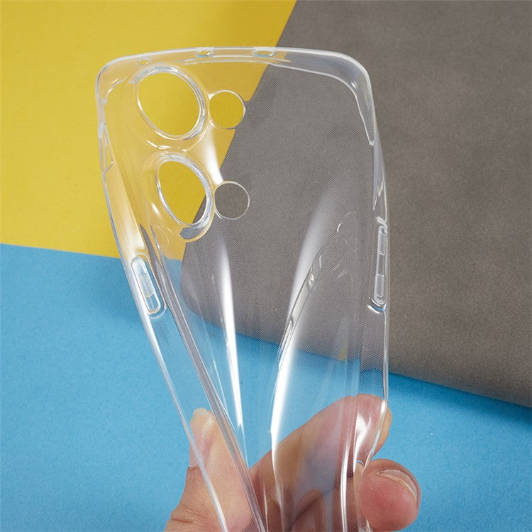 For OnePlus Nord 3 5G / Ace 2V Mobile Phone Case Crystal Clear Ultra-thin Anti-scratch Flexible TPU Phone Cover