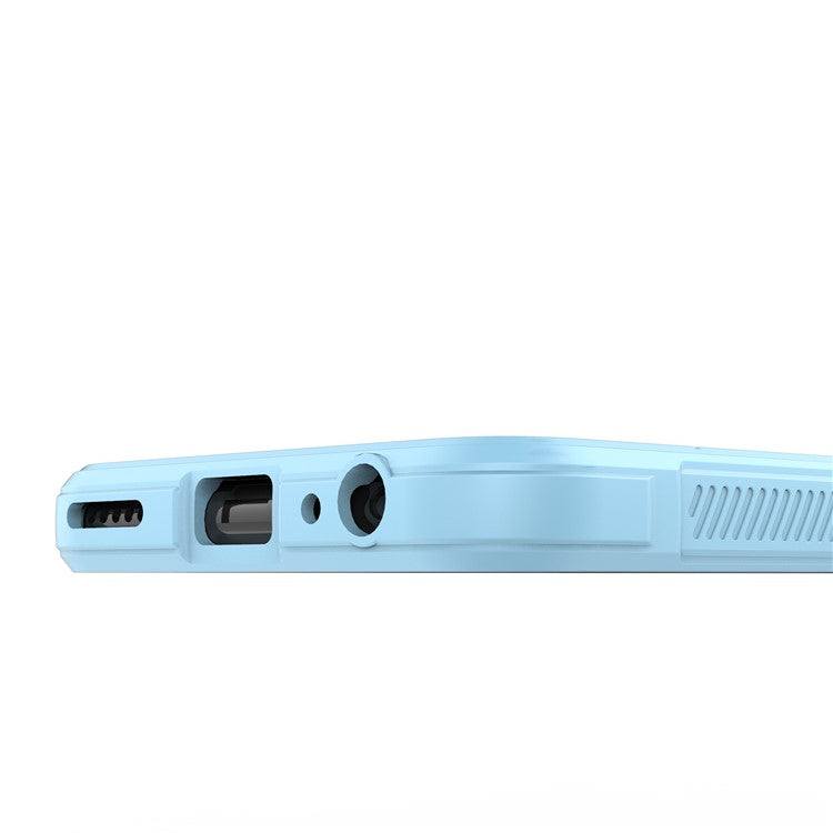 For Huawei Mate 10 Lite TPU Phone Protector Phone Case Anti-fall Rugged Cell Phone Cover - Baby Blue