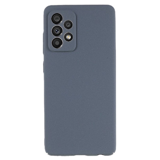 For Samsung Galaxy A73 5G Anti-drop Matte Phone Case Hard PC Protective Phone Cover - Dark Grey