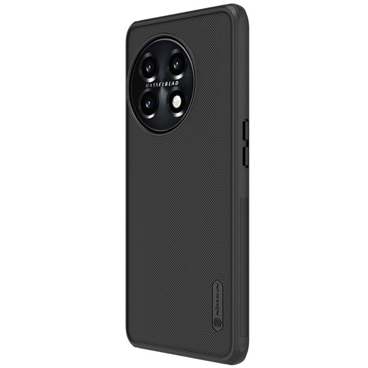 NILLKIN Super Frosted Shield Pro for OnePlus 11 5G Cell Phone Case  Matte Finish PC+TPU Protection Cover - Black