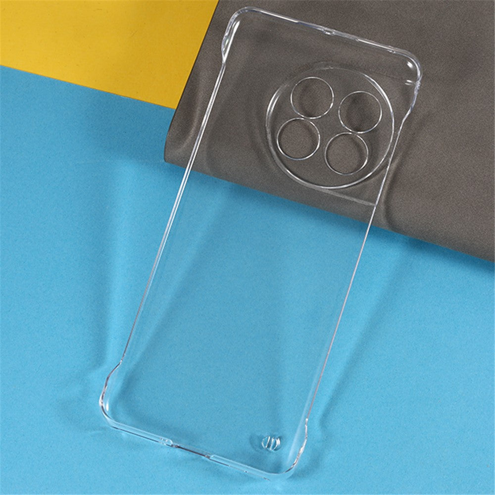 For OnePlus 11 5G Frameless Phone Case Hard PC Crystal Clear Mobile Phone Cover