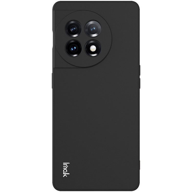 IMAK UC-4 Series For OnePlus Ace 2 5G / 11R 5G Phone Case Straight Edge Anti-Drop Cell Phone TPU Cover - Black