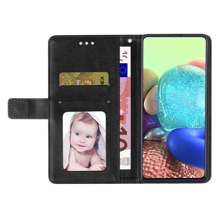 For Google Pixel 7a HT01 PU Leather Wallet Phone Case Y-shaped Line Imprinted  Stand Cover - Black