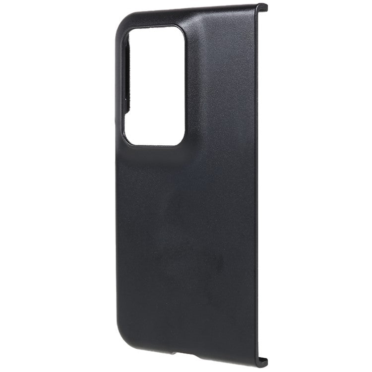 Protective Phone Shell for Oppo Find N2 Fold 5G Case Anti-Drop Hard PC Matte Phone Cover - Black