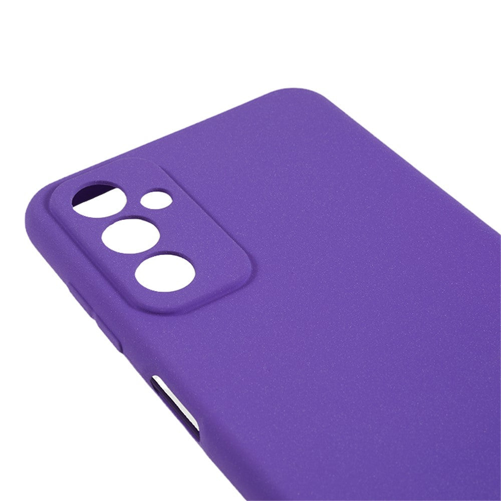 For Samsung Galaxy M13 4G / F13 4G TPU Phone Case Double-Sided Matte Phone Cover Anti-scratch Shell - Purple