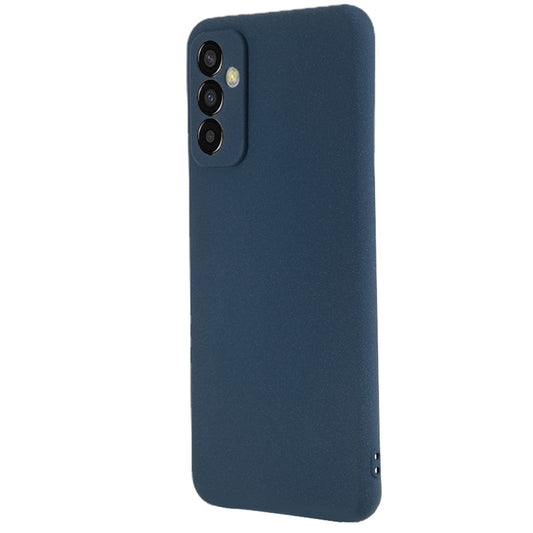 For Samsung Galaxy M13 4G / F13 4G TPU Phone Case Double-Sided Matte Phone Cover Anti-scratch Shell - Navy Blue