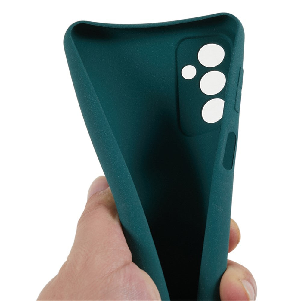 For Samsung Galaxy M13 4G / F13 4G TPU Phone Case Double-Sided Matte Phone Cover Anti-scratch Shell - Green