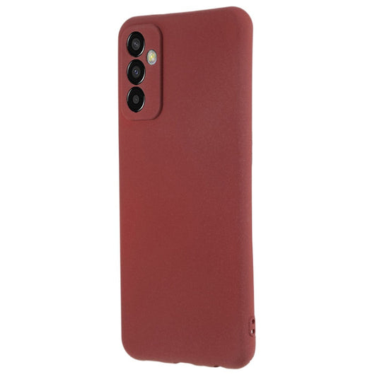 For Samsung Galaxy M13 4G / F13 4G TPU Phone Case Double-Sided Matte Phone Cover Anti-scratch Shell - Wine Red