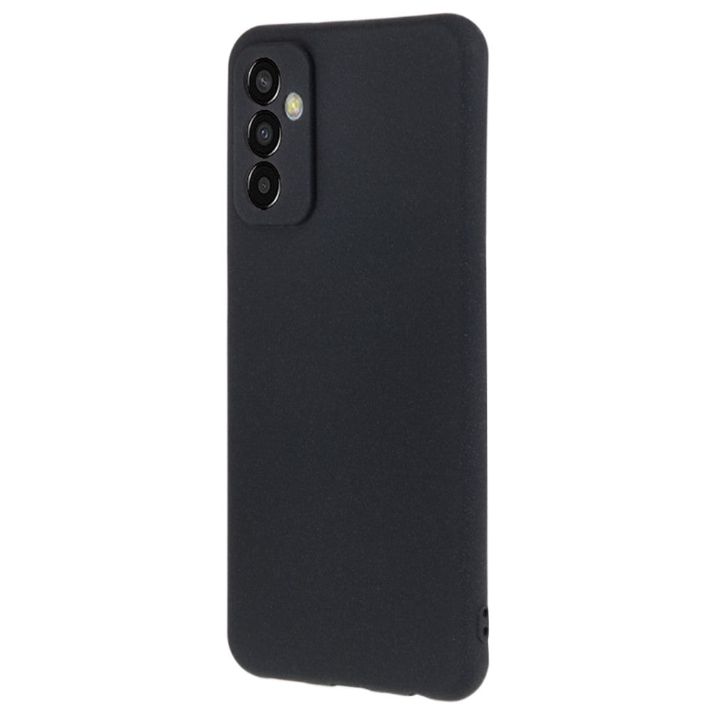 For Samsung Galaxy M13 4G / F13 4G TPU Phone Case Double-Sided Matte Phone Cover Anti-scratch Shell - Black