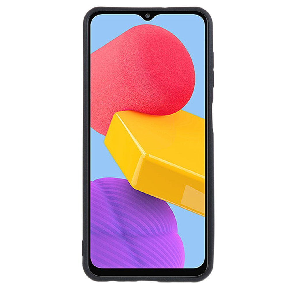 For Samsung Galaxy M13 4G / F13 4G TPU Phone Case Double-Sided Matte Phone Cover Anti-scratch Shell - Black