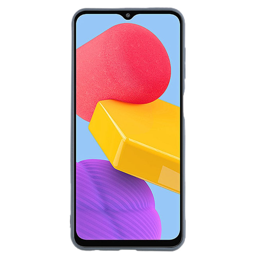 For Samsung Galaxy M13 4G / F13 4G TPU Phone Case Double-Sided Matte Phone Cover Anti-scratch Shell - Grey