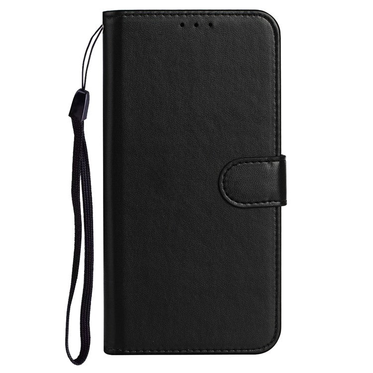 B40 Mobile Phone Case for Google Pixel 7 Pro 5G , Shockproof PU Leather Wallet Stand Phone Cover - Black