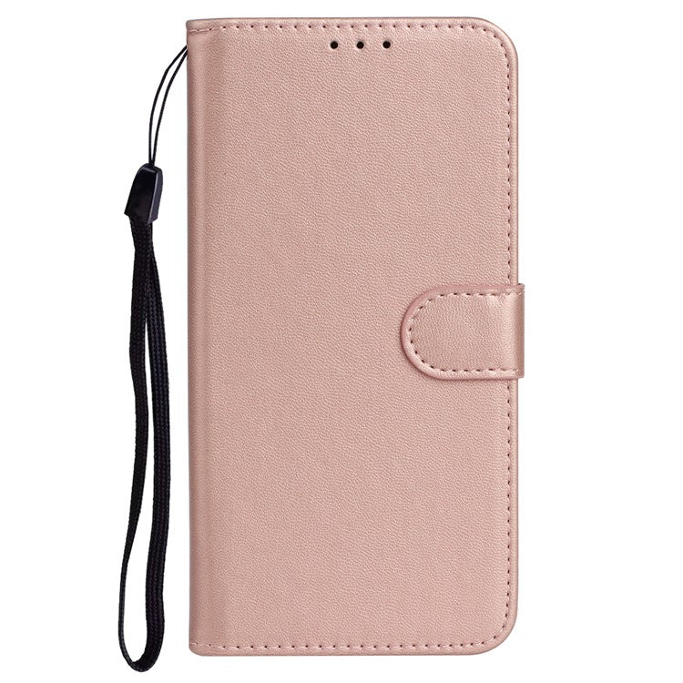 B40 Mobile Phone Case for Google Pixel 7 Pro 5G , Shockproof PU Leather Wallet Stand Phone Cover - Rose Gold