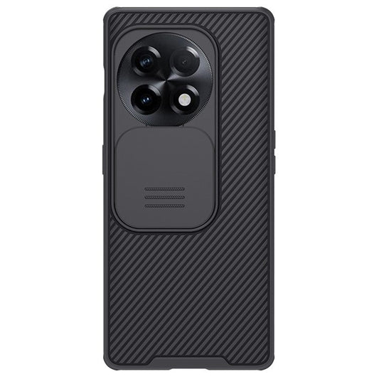 NILLKIN CamShield Pro for OnePlus Ace 2 5G / 11R 5G Drop-proof Case PC+TPU Hybrid Phone Cover with Camera Slide Lid - Black
