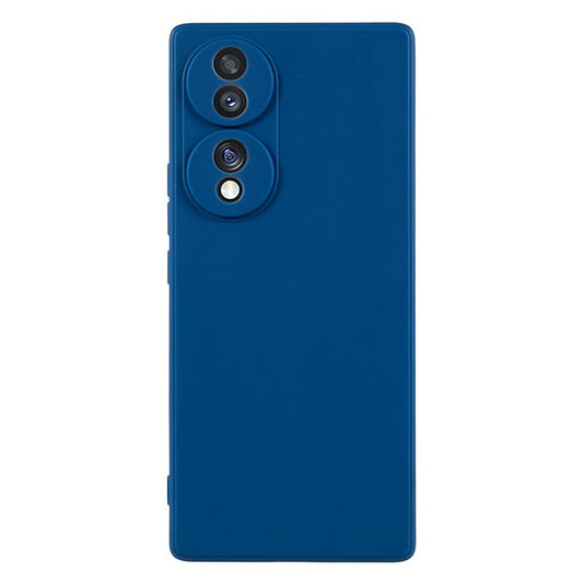 For Honor 70 5G Straight Edge TPU Phone Case Precise Cutout Camera Protection Cover - Sapphire