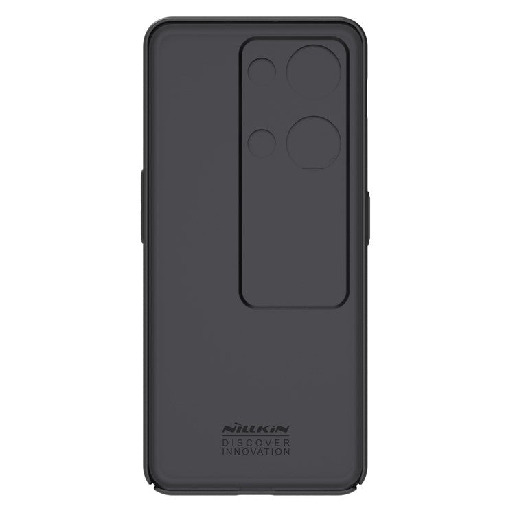 NILLKIN CamShield for OnePlus Nord 3 5G / Ace 2V Hard PC Case Slide Lens Protection Anti-drop Phone Cover - Black