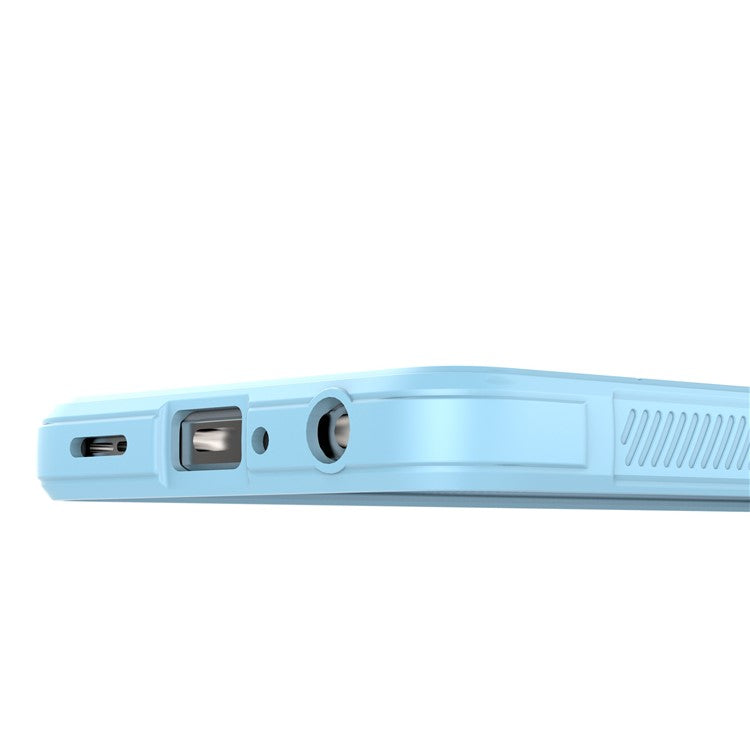 For OnePlus Nord CE 3 Lite 5G / Nord N30 5G Soft TPU Rugged Protective Phone Case Drop-Proof Cover - Baby Blue