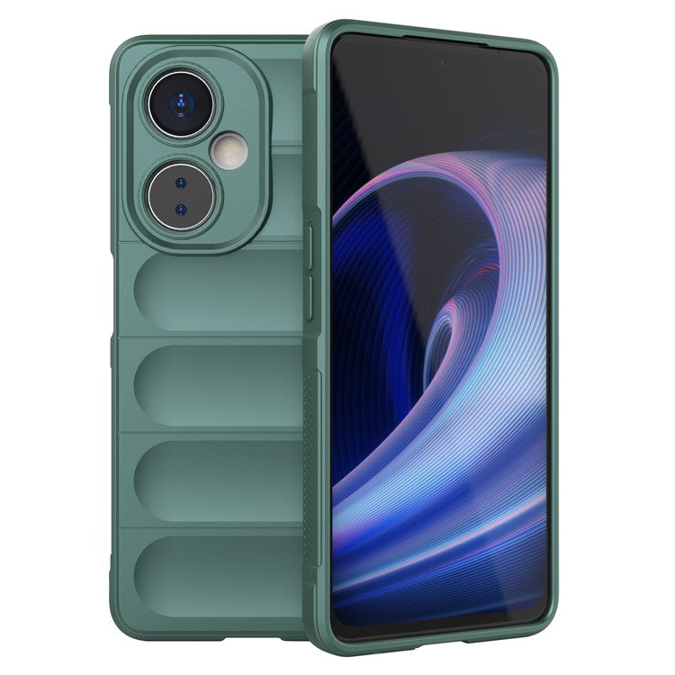 For OnePlus Nord CE 3 Lite 5G / Nord N30 5G Soft TPU Rugged Protective Phone Case Drop-Proof Cover - Green