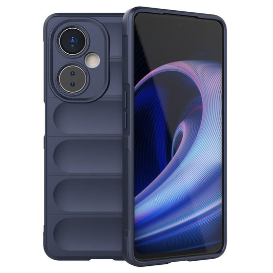 For OnePlus Nord CE 3 Lite 5G / Nord N30 5G Soft TPU Rugged Protective Phone Case Drop-Proof Cover - Dark Blue