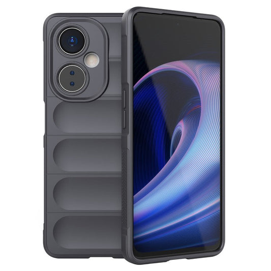 For OnePlus Nord CE 3 Lite 5G / Nord N30 5G Soft TPU Rugged Protective Phone Case Drop-Proof Cover - Dark Grey