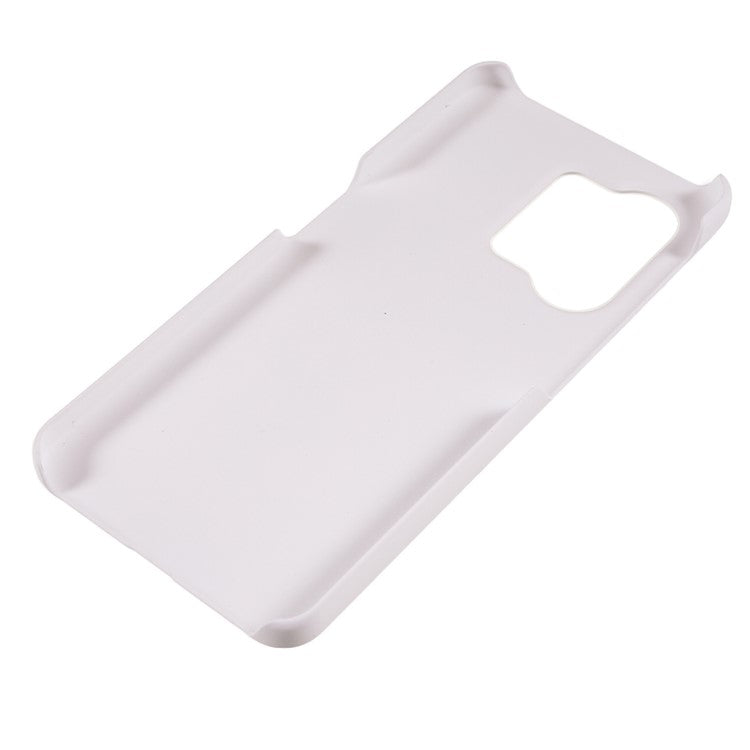 For OnePlus Nord 3 5G / Ace 2V 5G Anti-Dust Rubberized Plastic Hard Case Protective Cell Phone Cover - White