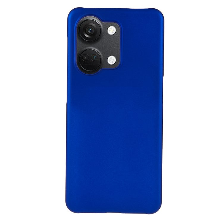 For OnePlus Nord 3 5G / Ace 2V 5G Anti-Dust Rubberized Plastic Hard Case Protective Cell Phone Cover - Blue