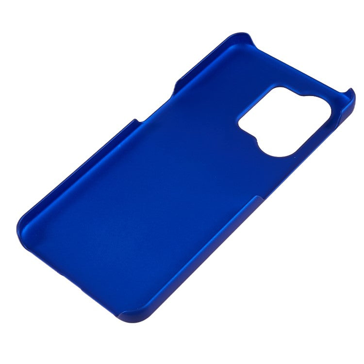 For OnePlus Nord 3 5G / Ace 2V 5G Anti-Dust Rubberized Plastic Hard Case Protective Cell Phone Cover - Blue