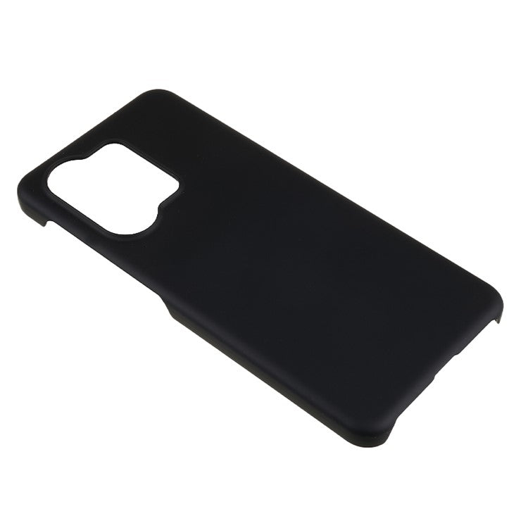 For OnePlus Nord 3 5G / Ace 2V 5G Anti-Dust Rubberized Plastic Hard Case Protective Cell Phone Cover - Black