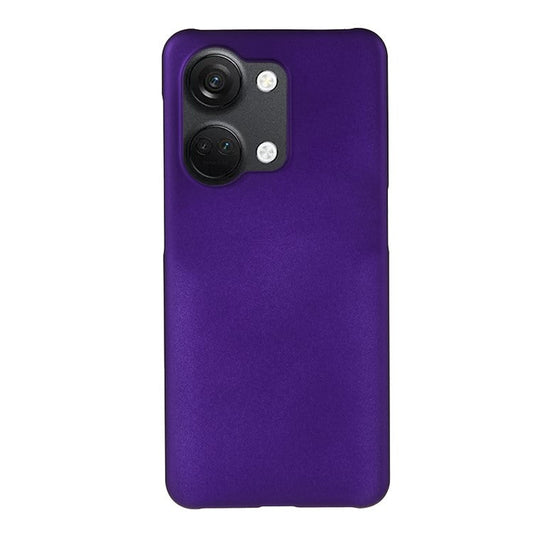 For OnePlus Nord 3 5G / Ace 2V 5G Anti-Dust Rubberized Plastic Hard Case Protective Cell Phone Cover - Purple
