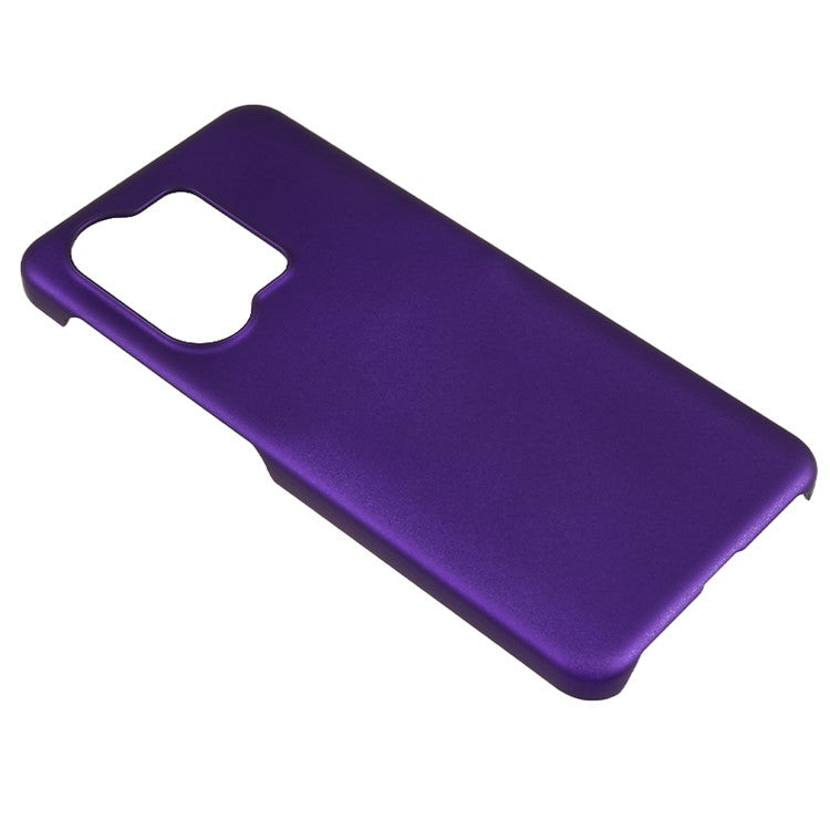 For OnePlus Nord 3 5G / Ace 2V 5G Anti-Dust Rubberized Plastic Hard Case Protective Cell Phone Cover - Purple