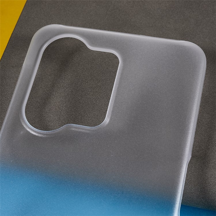 For OnePlus Nord 3 5G / Ace 2V 5G Anti-Dust Rubberized Plastic Hard Case Protective Cell Phone Cover - Transparent