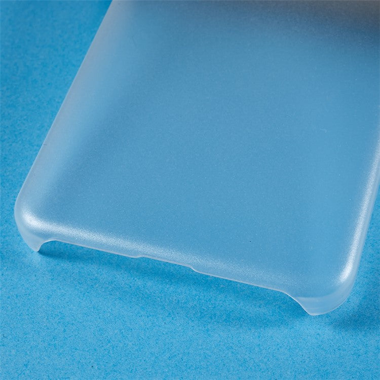 For OnePlus Nord 3 5G / Ace 2V 5G Anti-Dust Rubberized Plastic Hard Case Protective Cell Phone Cover - Transparent