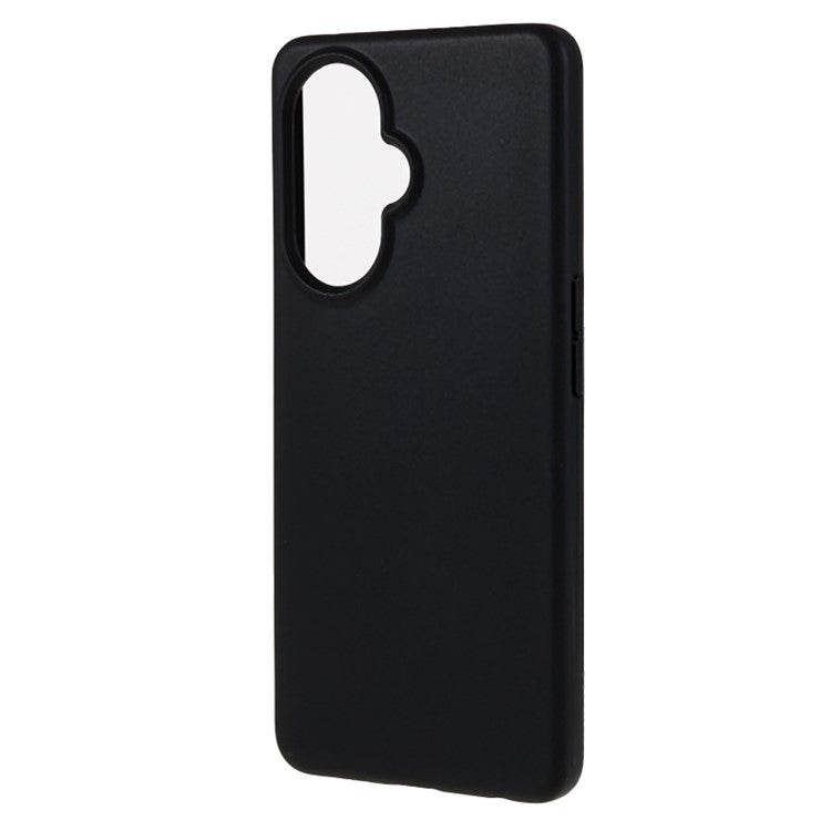 For OnePlus Nord CE 3 Lite 5G / Nord N30 5G Soft TPU Matte Phone Case Anti-drop Protective Back Cover - Black