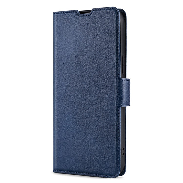 For OnePlus Nord 3 5G / Ace 2V 5G Card Slot Leather Phone Case Foldable Stand Phone Cover - Blue
