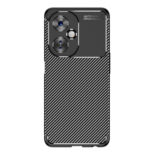 For OnePlus Nord CE 3 Lite 5G / Nord N30 5G Carbon Fiber Texture Case Soft TPU Drop Protection Phone Cover