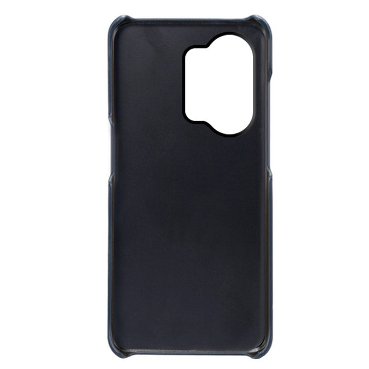 Phone Case for OnePlus Nord 3 5G / Ace 2V Drop Protection Dual Card Slots PU Leather Coated PC Cover - Blue