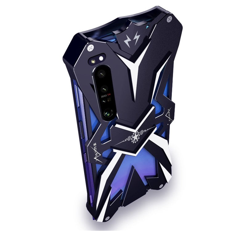 Aluminum Alloy Case for Sony Xperia 1 III 5G , Shockproof Anti-scratch Armour Cell Phone Cover